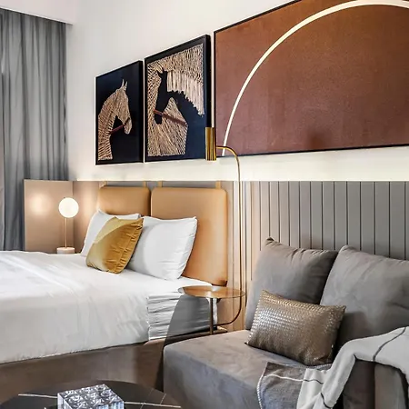 Modern Studio In Bustling Business Bay - Mag 318 Dubai Esterno foto
