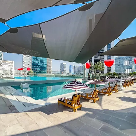 Modern Studio In Bustling Business Bay - Mag 318 Dubai Esterno foto